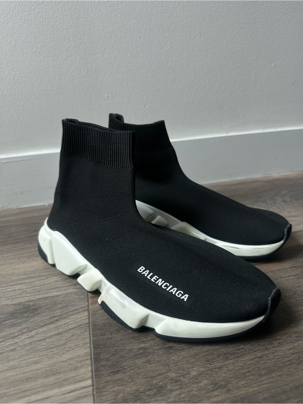 Balenciaga Black Speed Sock Sneakers